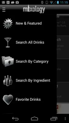 Mixology Drink Recipes android App screenshot 2