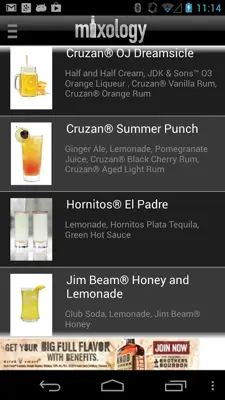 Mixology Drink Recipes android App screenshot 5